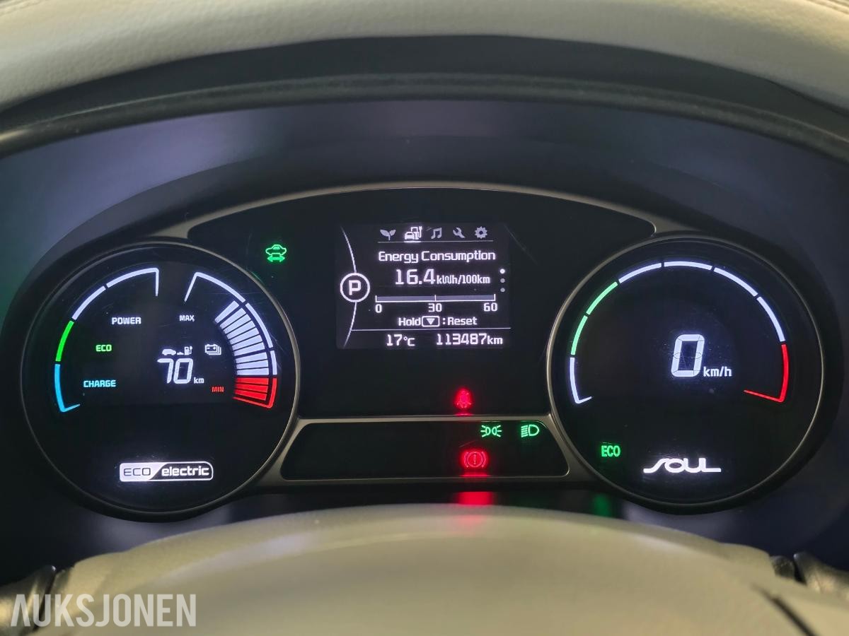 2016 KIA SOUL EXCLUSIVE 27 KWH KAMERA SKINN NAVI