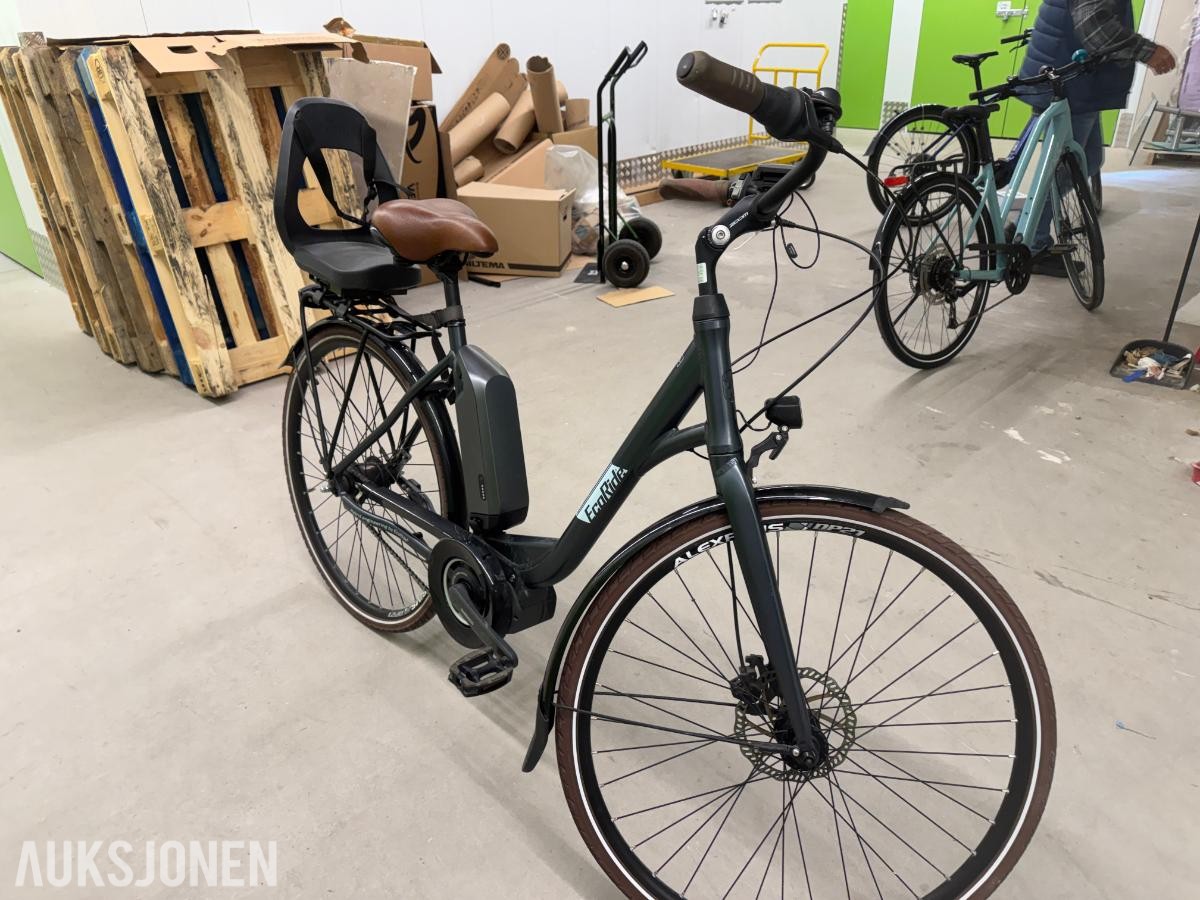 Elsykkel med Shimano Steps – uten lader