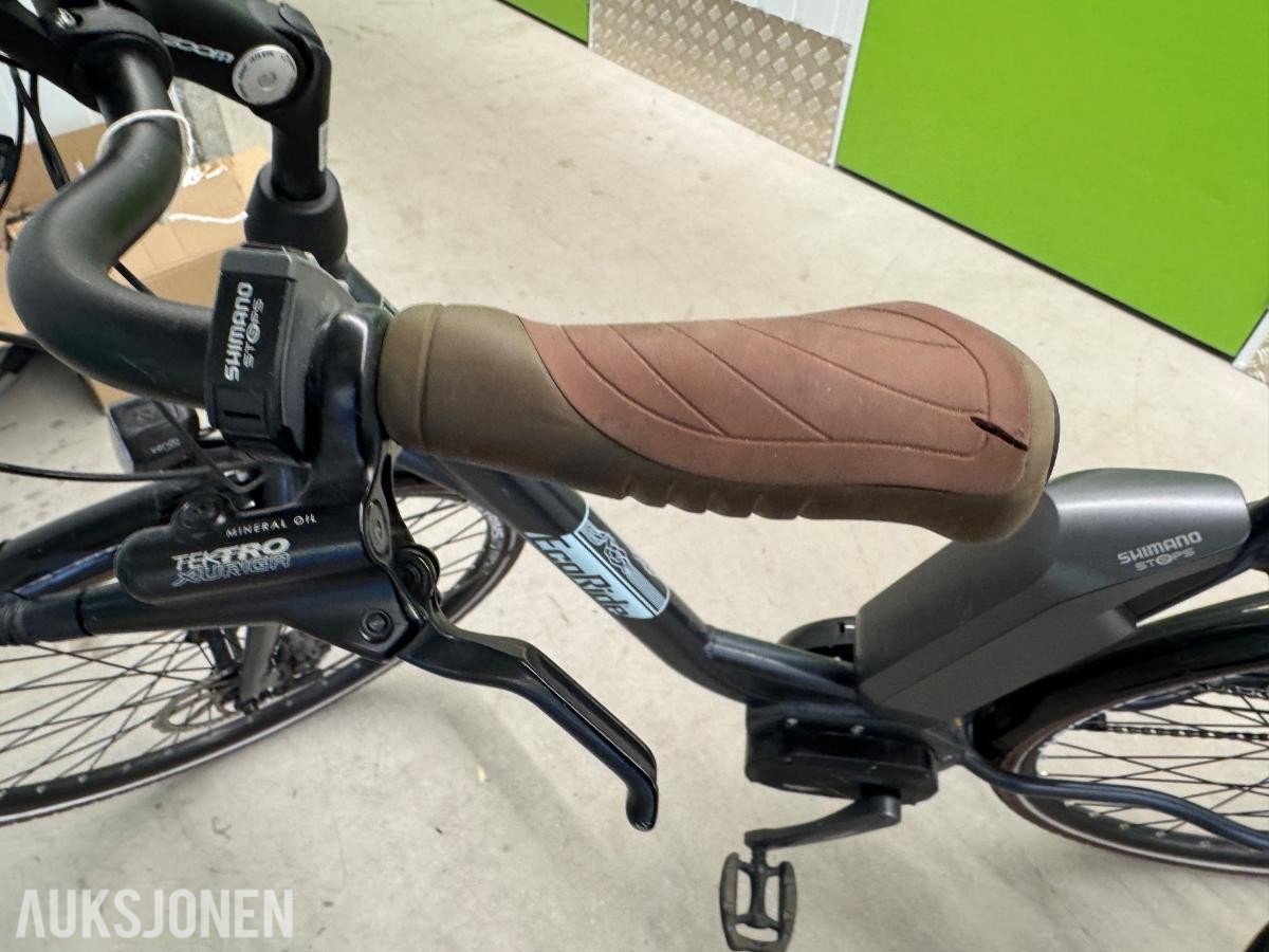 Elsykkel med Shimano Steps – uten lader