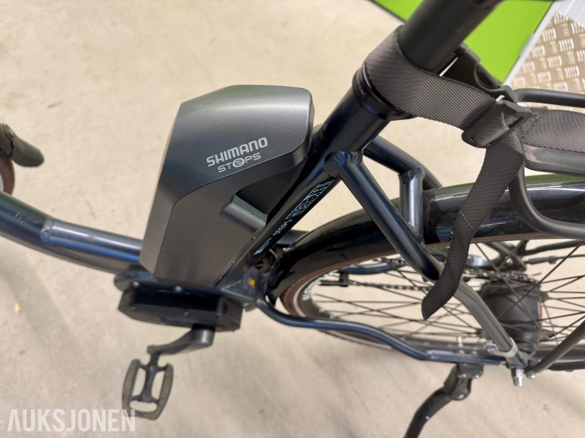 Elsykkel med Shimano Steps – uten lader