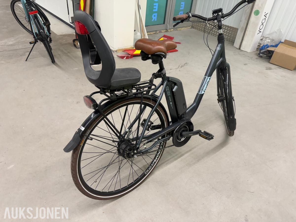 Elsykkel med Shimano Steps – uten lader