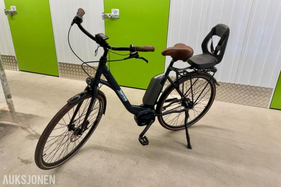 Elsykkel med Shimano Steps – uten lader