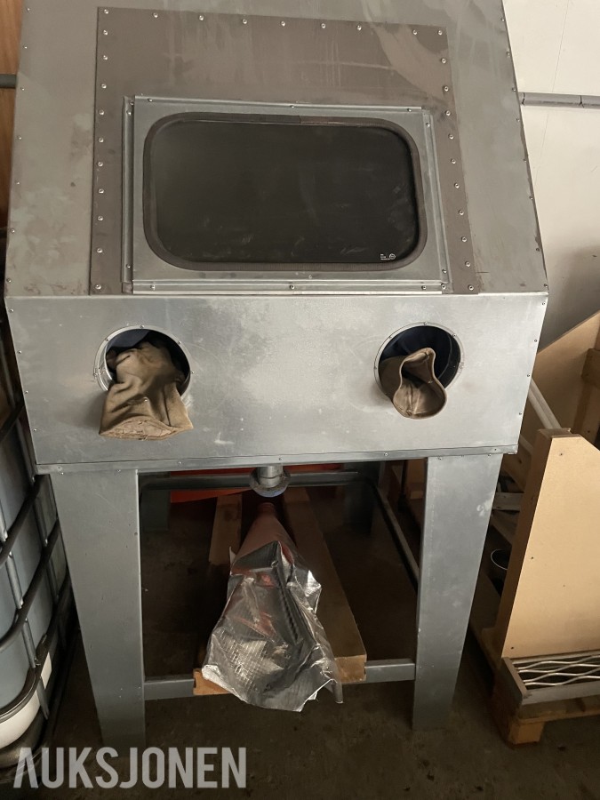 Sandblåser kabinet Ukjent modell