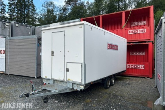 2013 Scanvogn Letthus/Mannskapsbrakke 520 – 4P med toalett og garderobe