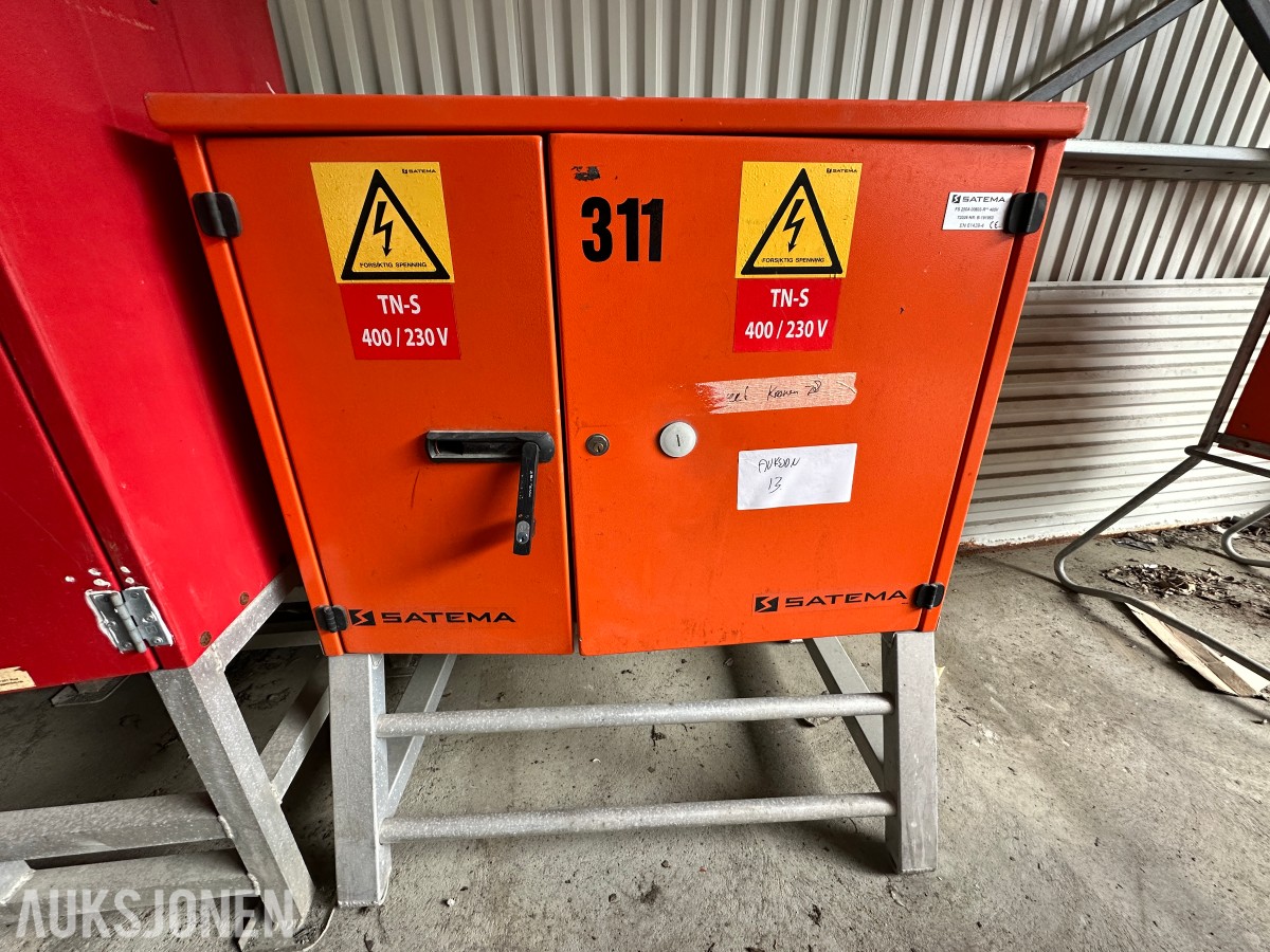 2019 Satema FS 250A 400V fordelingsskap – TN-S – 00803-R