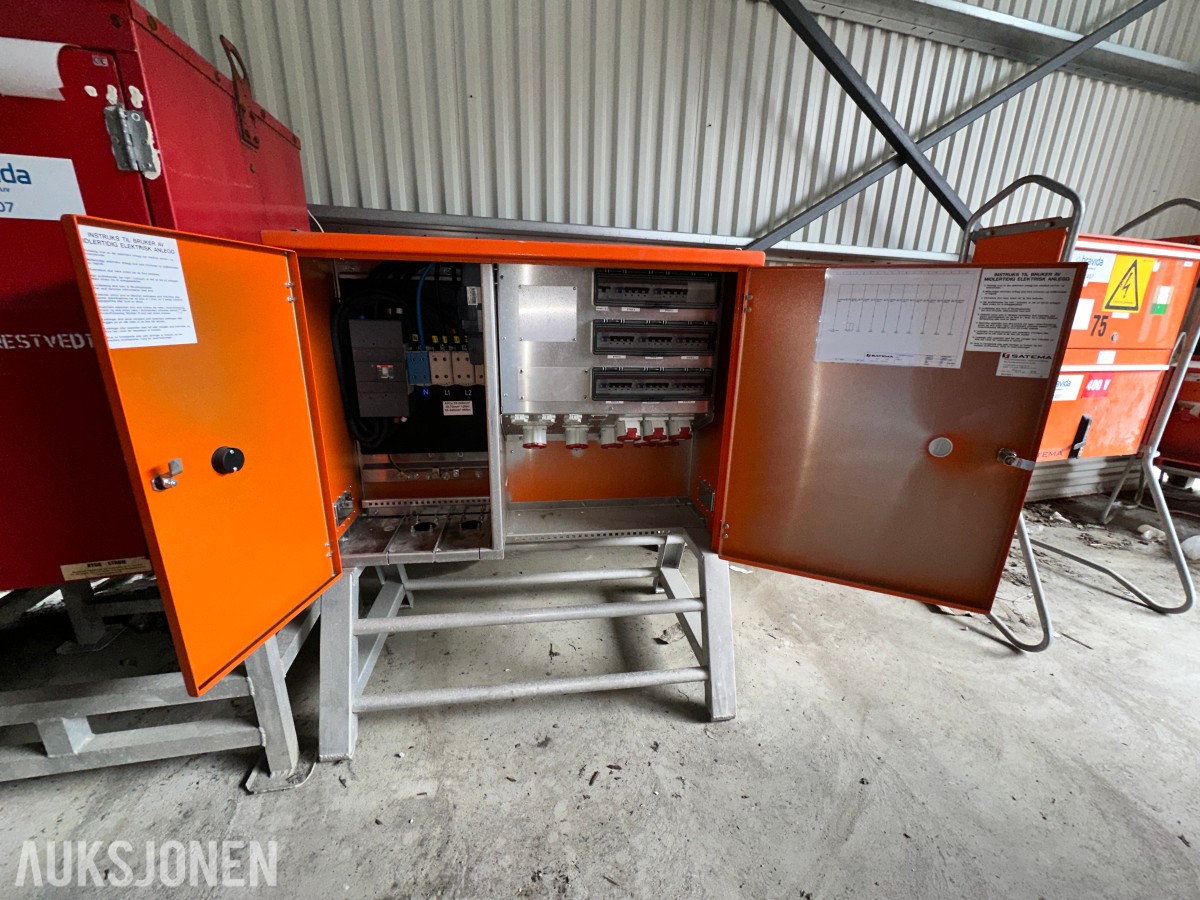 2019 Satema FS 250A 400V fordelingsskap – TN-S – 00803-R