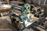 Luna Bending Rolls platevalse og metallkappsag.
