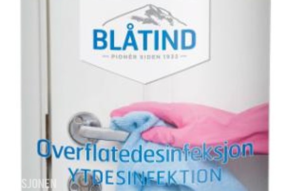 2026 Blåtind - Overflatede rens 1 ltr flasker - 300 liter