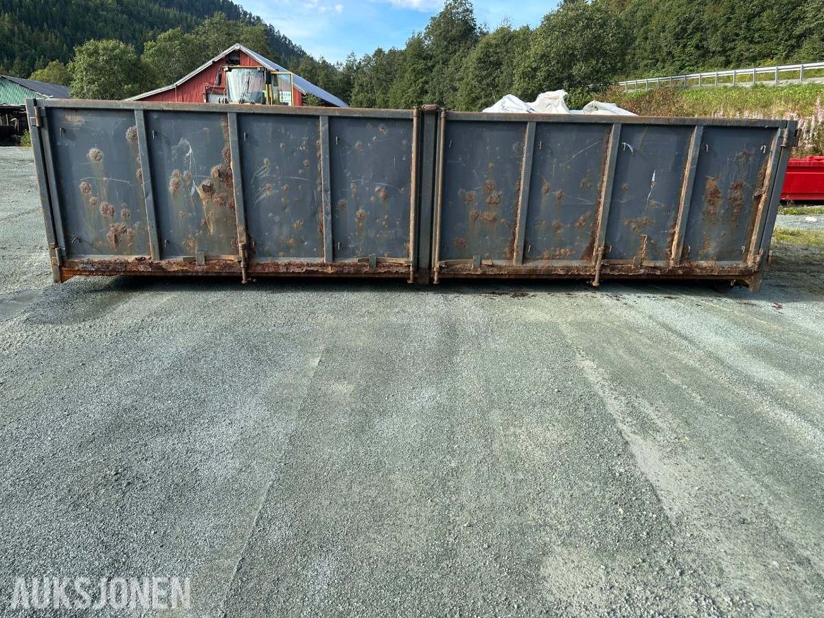 Krokkasse 6,5 m innvendig lengde, sideåpning