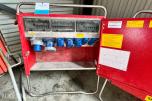 4 stk byggestrømskap / fordelingsskap – 230 V og 400 V