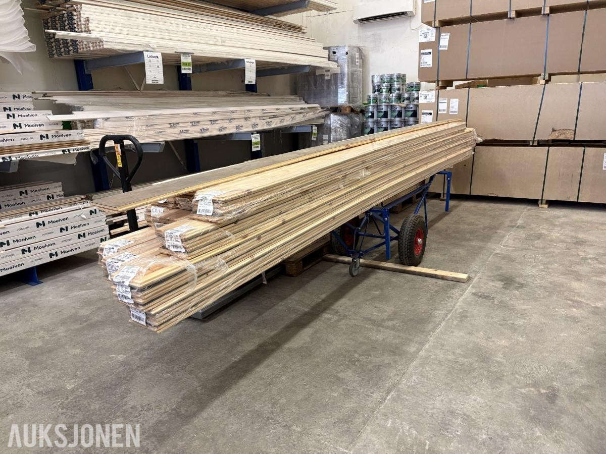 Bjertnæs heltregulv 25x160 Bark ca 30 m2