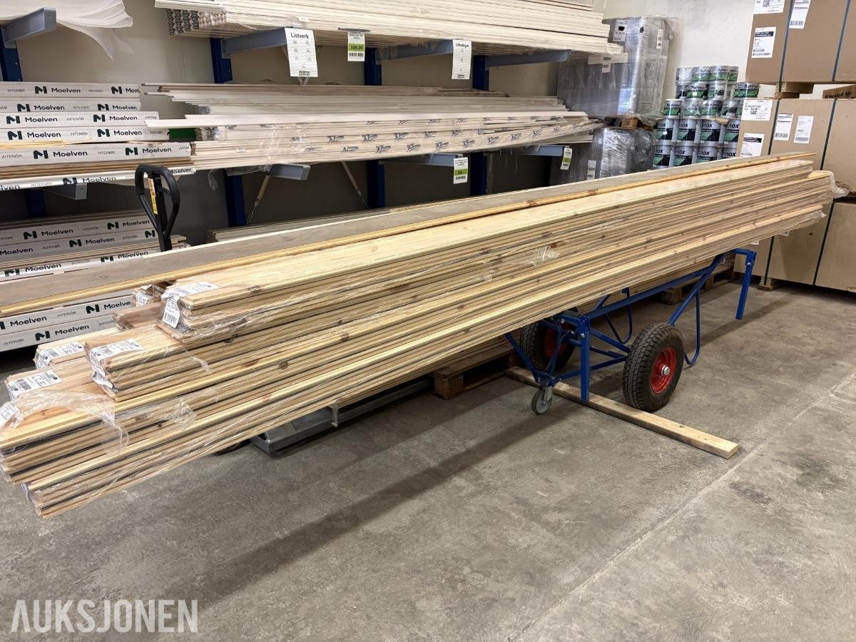 Bjertnæs heltregulv 25x160 Bark ca 30 m2