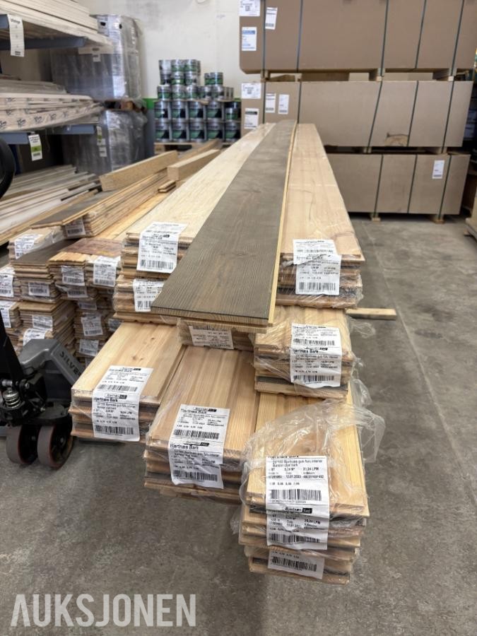 Bjertnæs heltregulv 25x160 Bark ca 30 m2