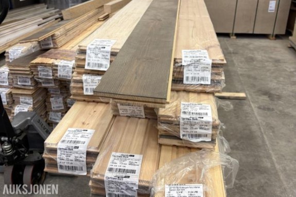 Bjertnæs heltregulv 25x160 Bark ca 30 m2