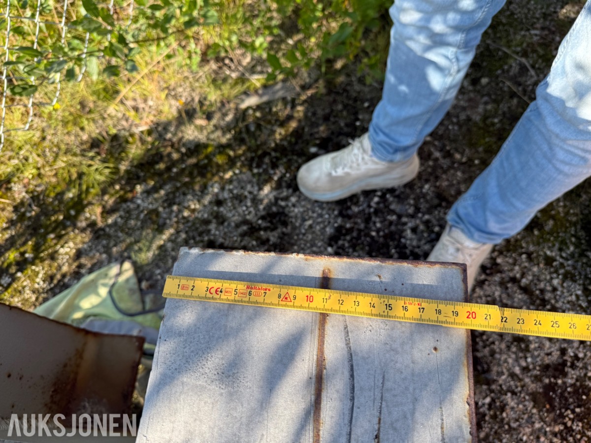 Dobbel fagverksbjelke / H-bjelke i stål