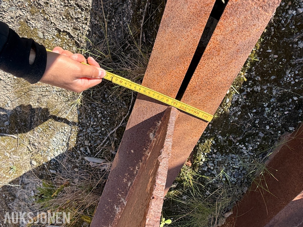 Dobbel fagverksbjelke / H-bjelke i stål
