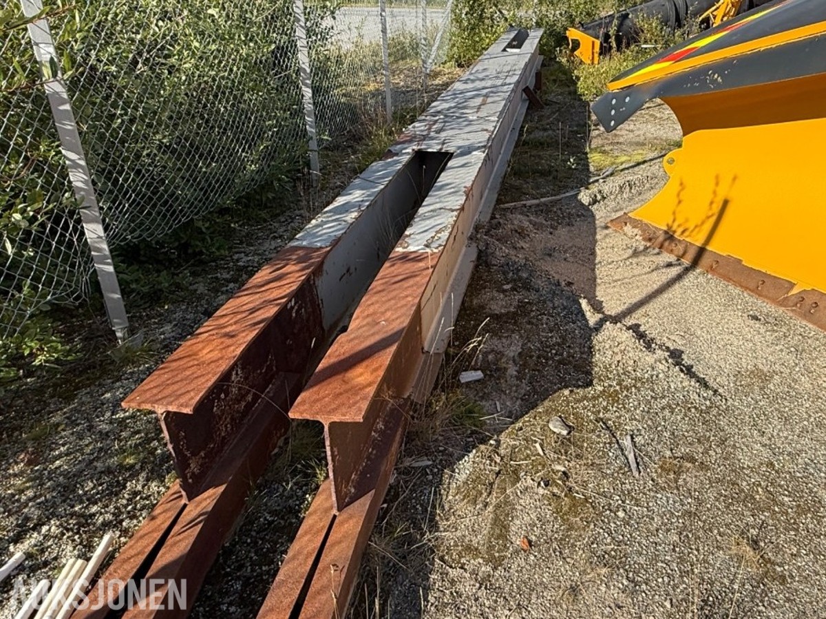 Dobbel fagverksbjelke / H-bjelke i stål