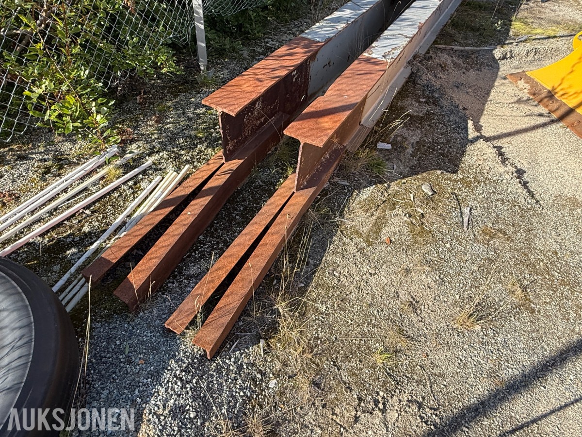 Dobbel fagverksbjelke / H-bjelke i stål