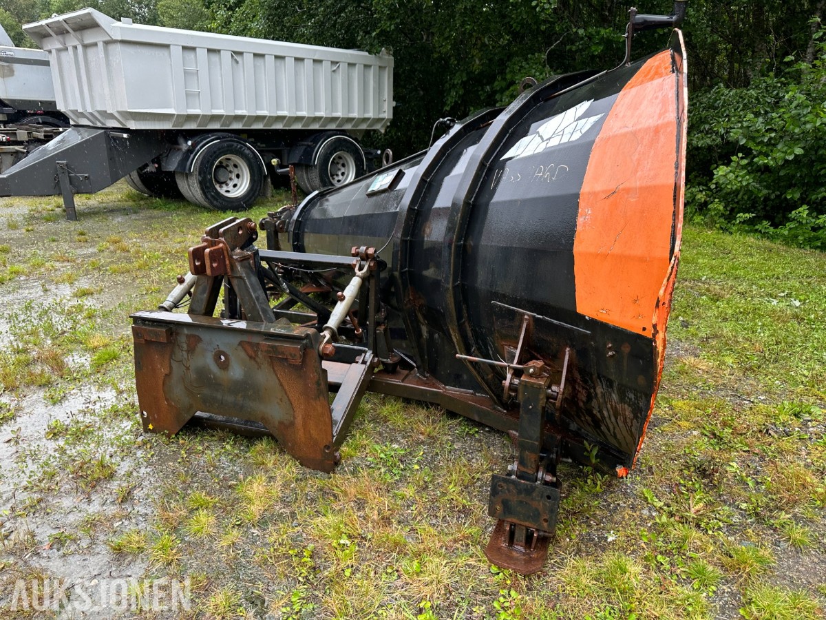 1992 Øveraasen DL 285 BL snøplog, 2950 mm, hydraulikk