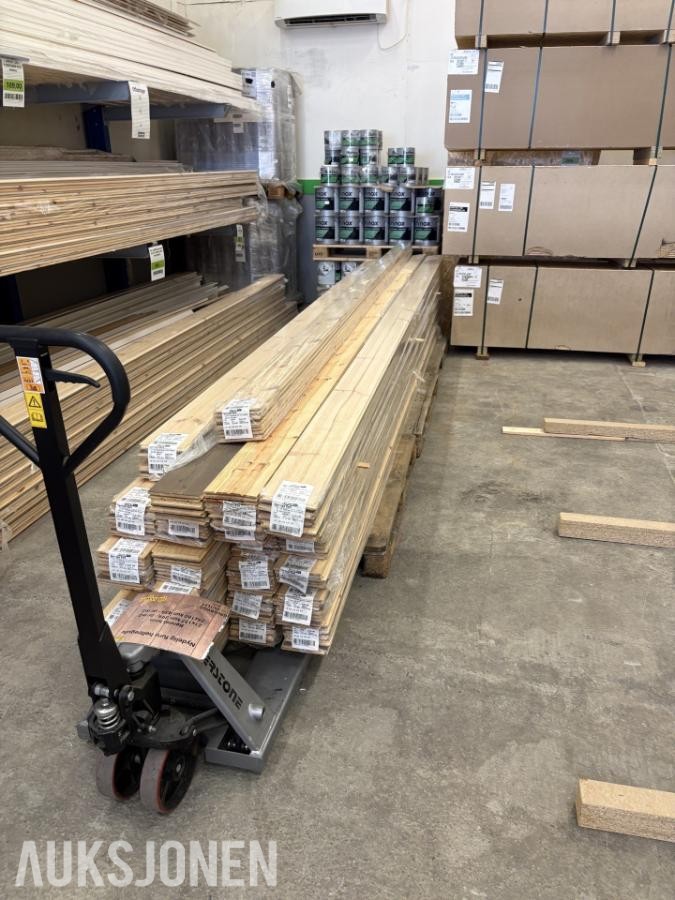 Bjertnæs heltre furugulv 21x137 ca 73m2 21x137 Børstet oljet bark