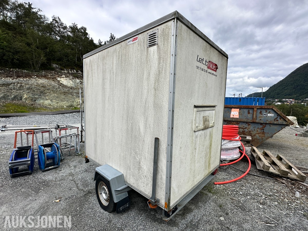 2015 Letthus på tilhenger med innredning - 700 kg