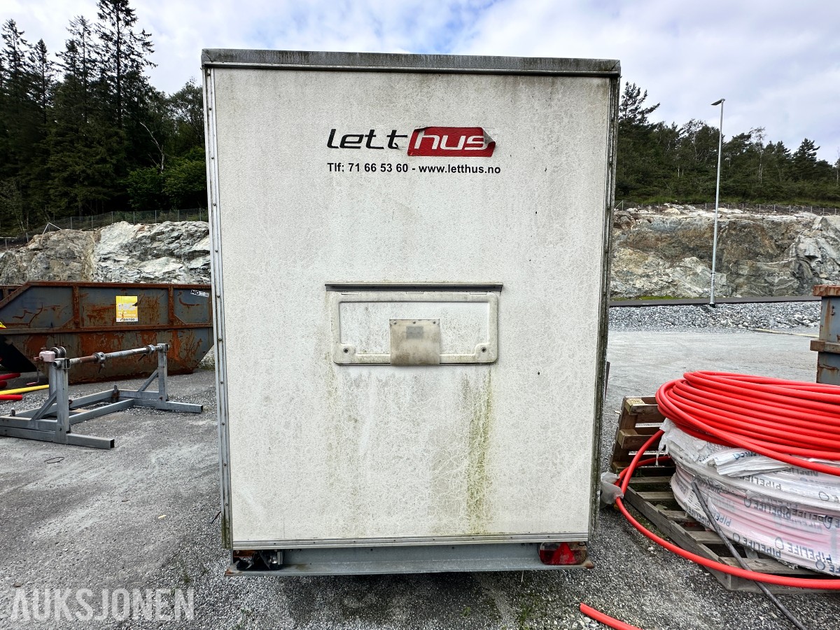 2015 Letthus på tilhenger med innredning - 700 kg