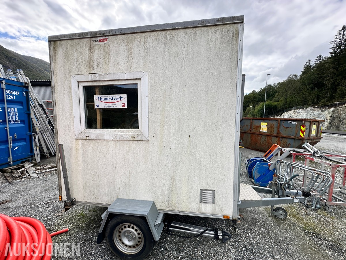 2015 Letthus på tilhenger med innredning - 700 kg