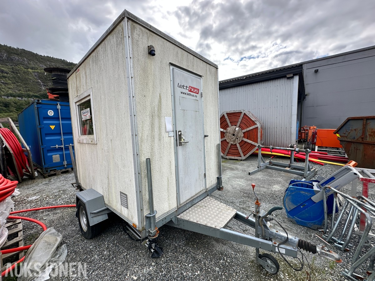 2015 Letthus på tilhenger med innredning - 700 kg