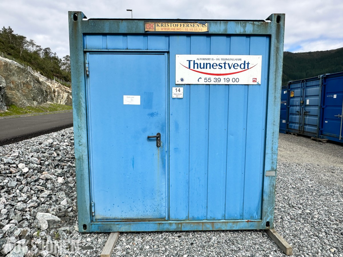 20 fots HK Container - isolert kontorcontainer