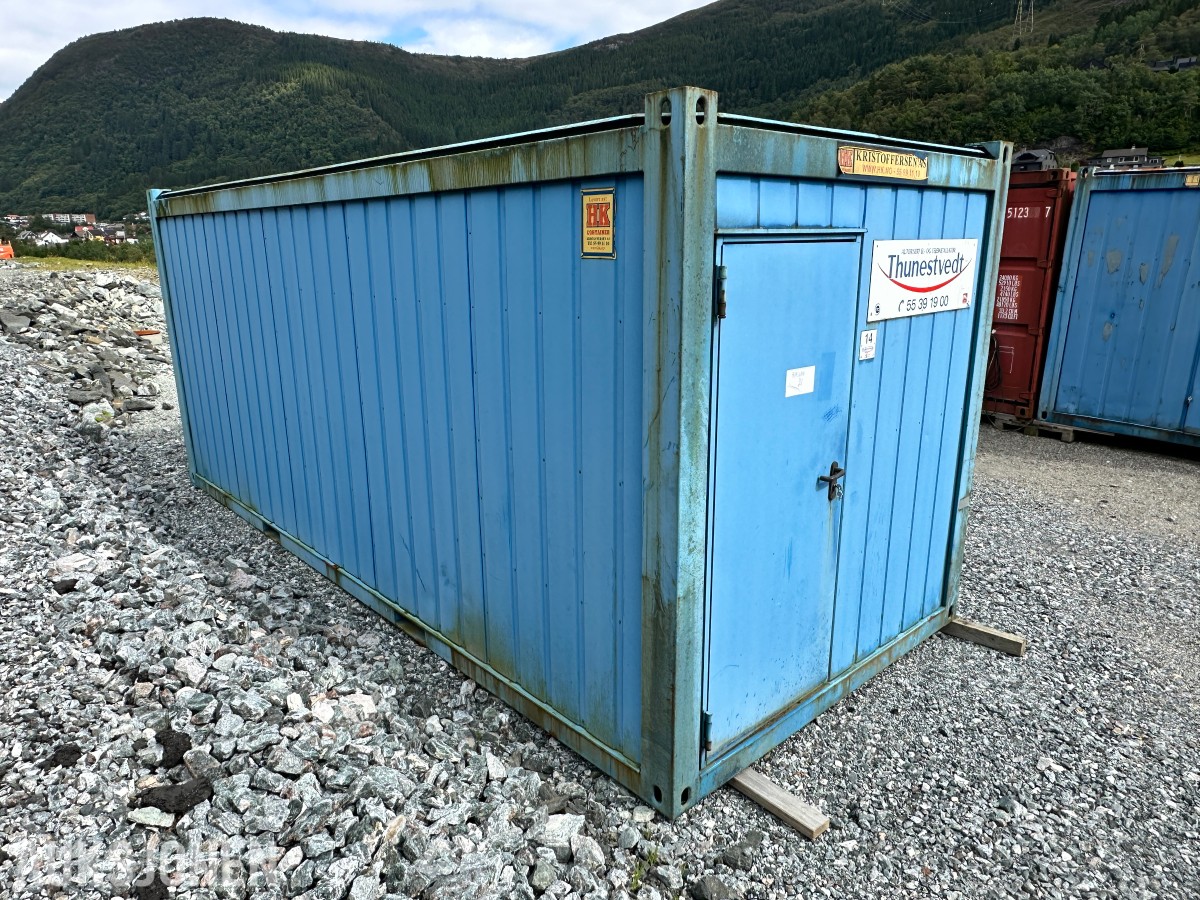 20 fots HK Container - isolert kontorcontainer