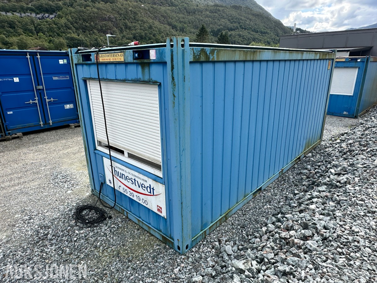 20 fots HK Container - isolert kontorcontainer