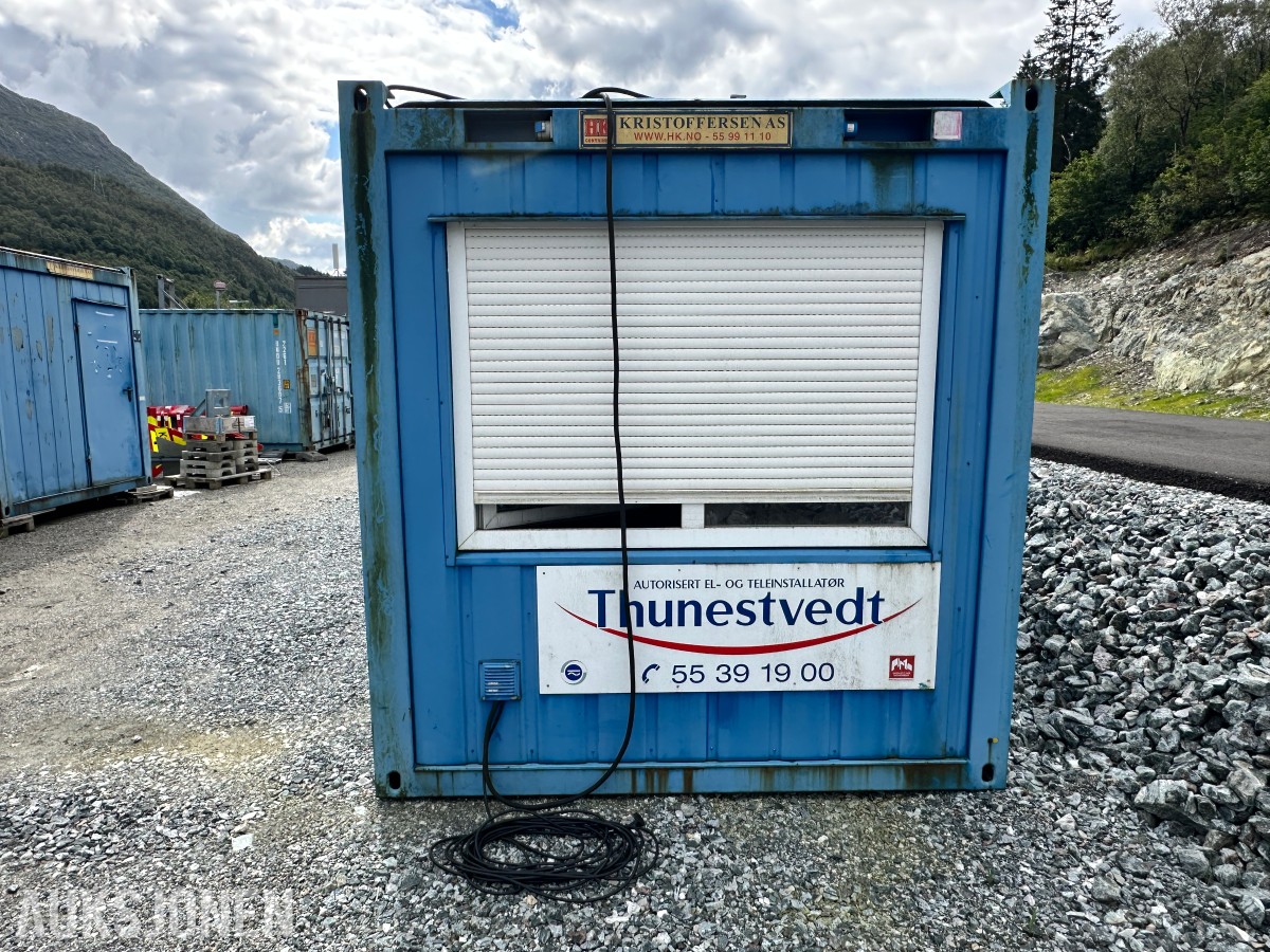 20 fots HK Container - isolert kontorcontainer