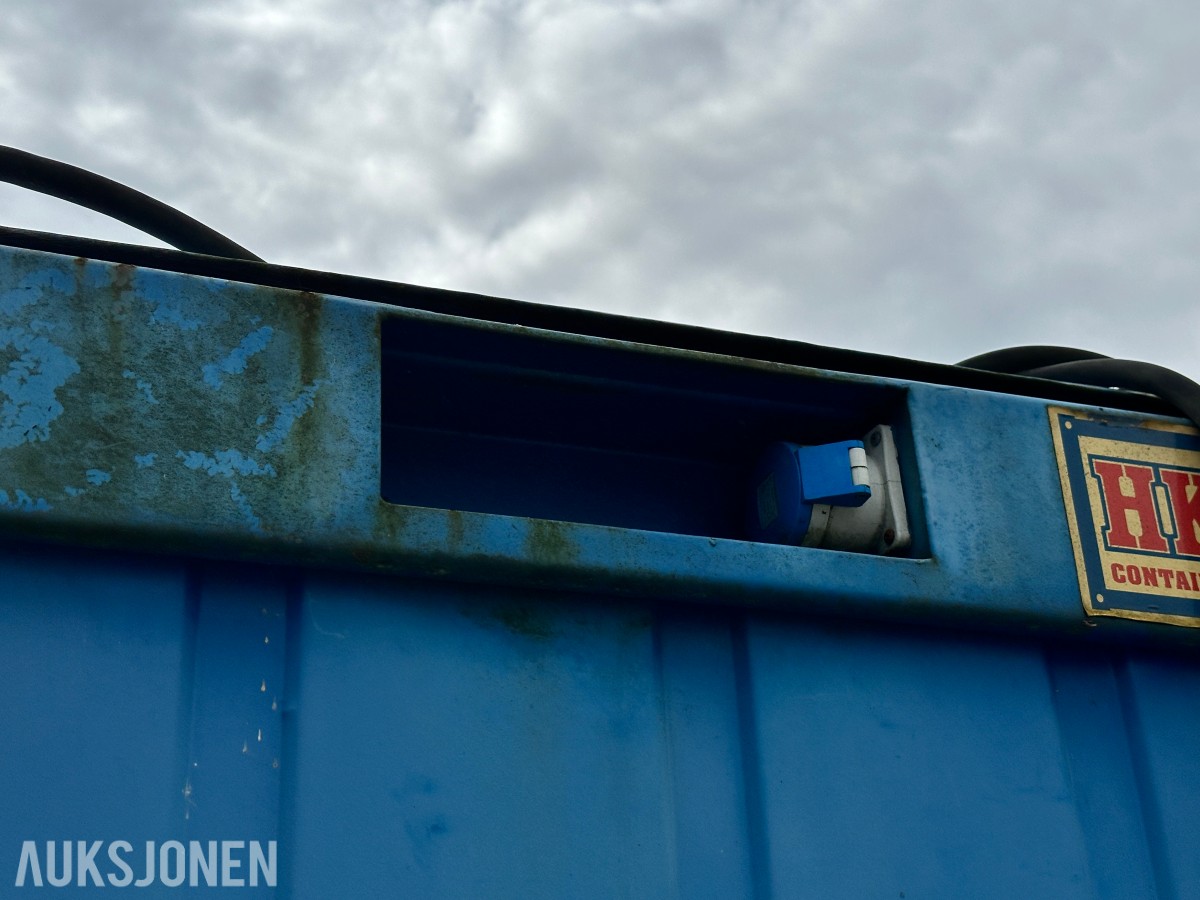 20 fots HK Container - isolert kontorcontainer