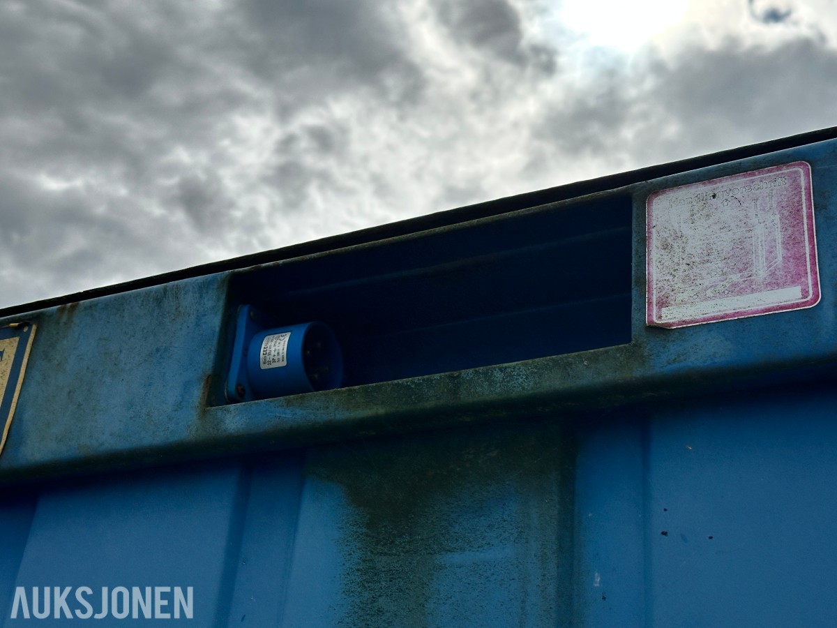 20 fots HK Container - isolert kontorcontainer
