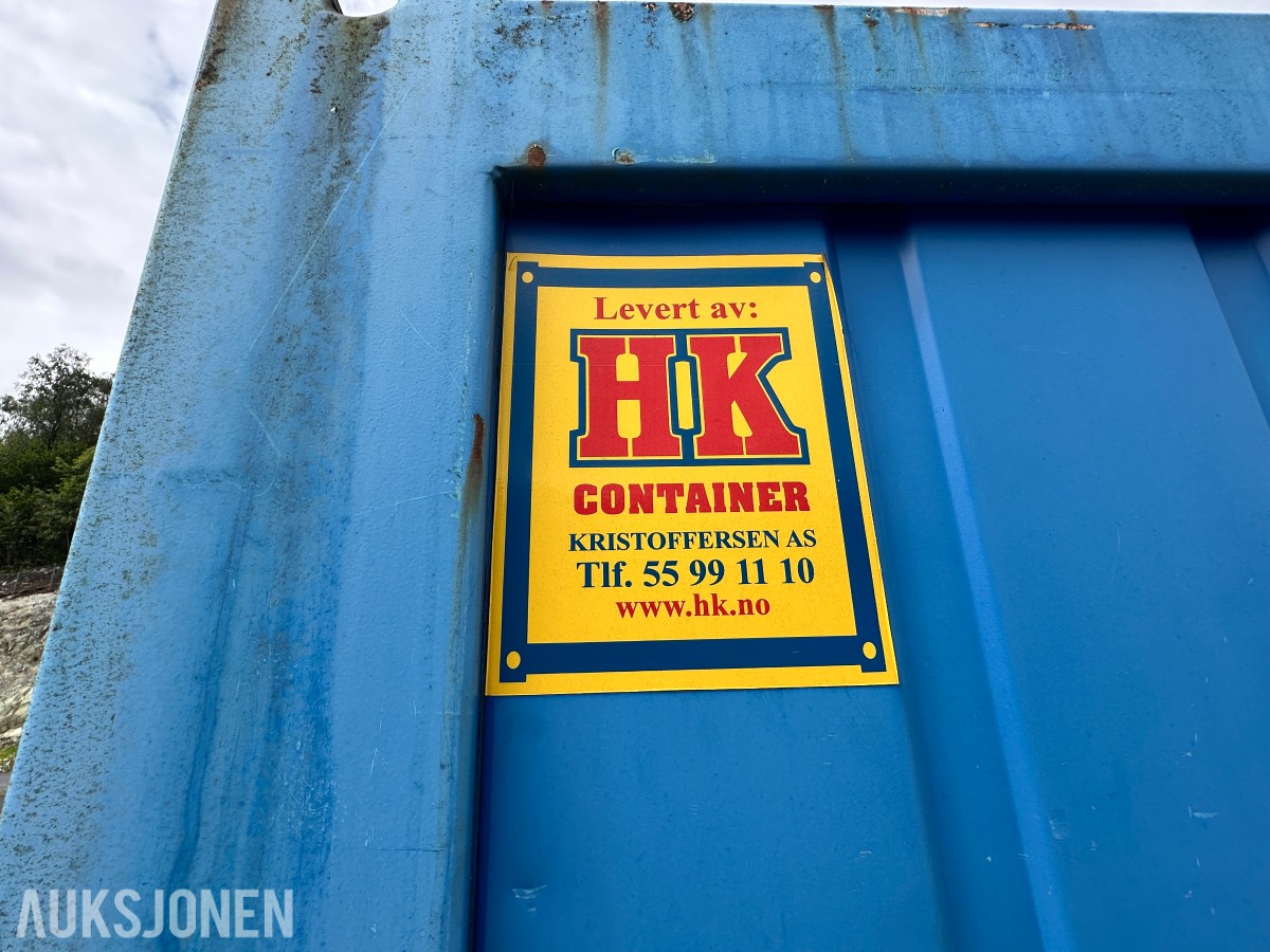 20 fots HK Container - isolert kontorcontainer