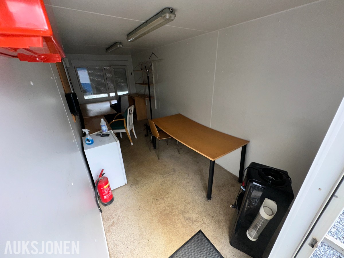 20 fots HK Container - isolert kontorcontainer