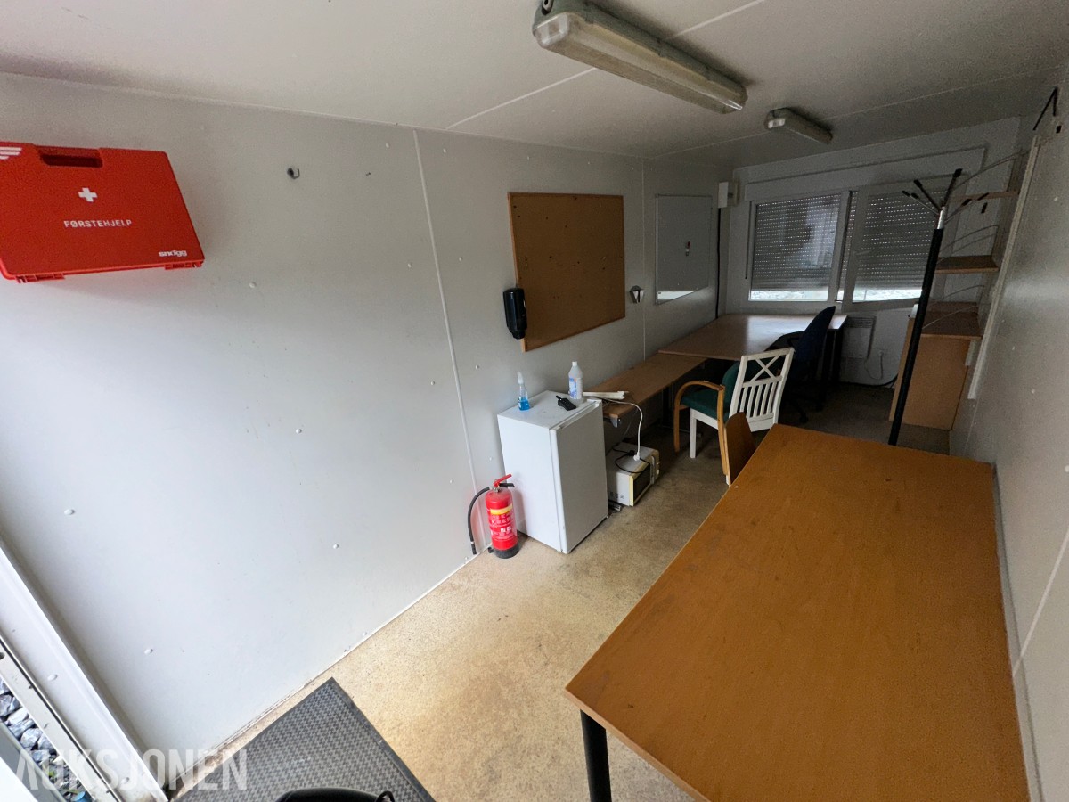 20 fots HK Container - isolert kontorcontainer