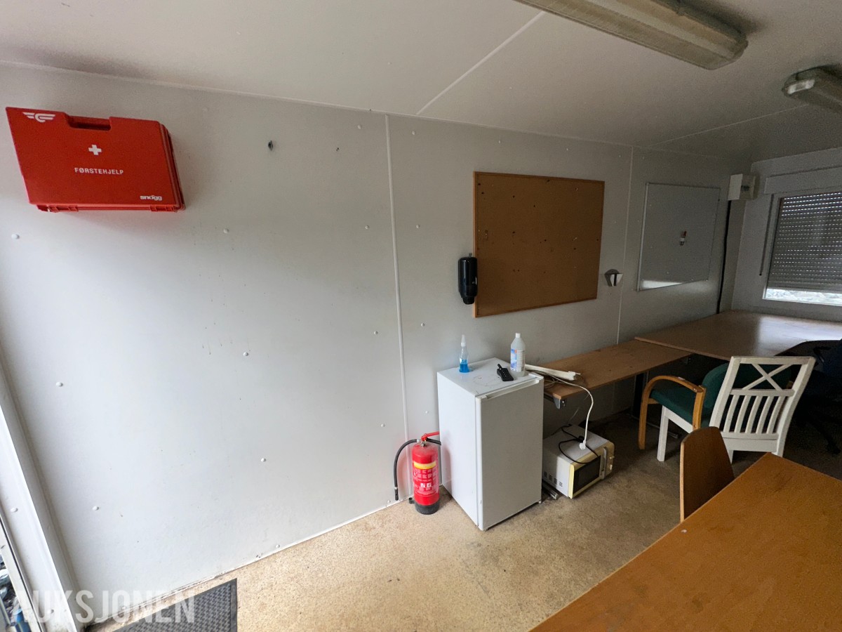 20 fots HK Container - isolert kontorcontainer