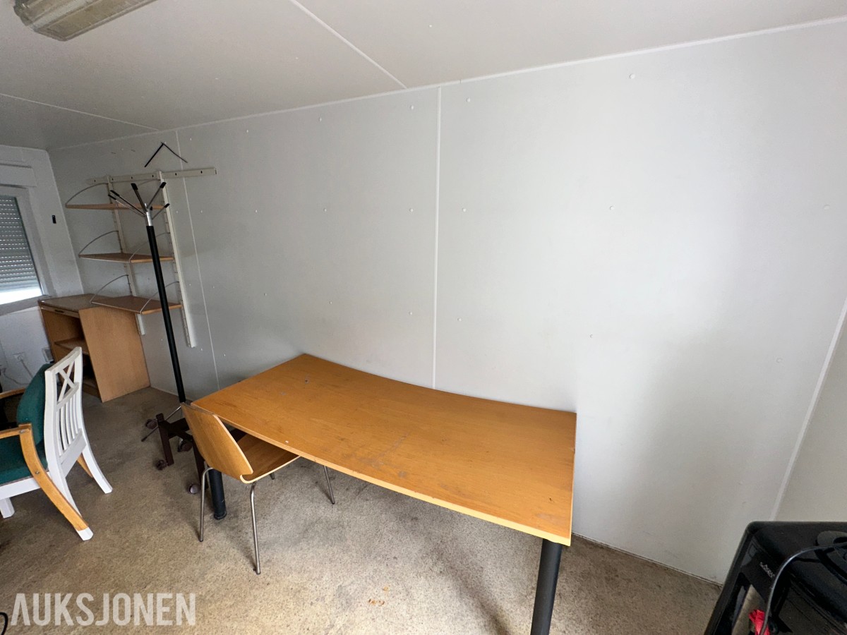 20 fots HK Container - isolert kontorcontainer