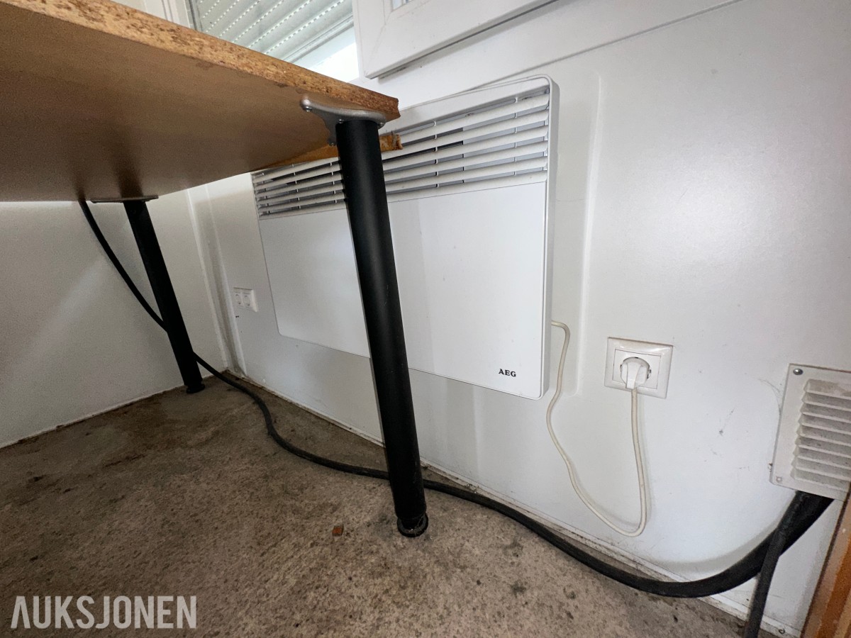 20 fots HK Container - isolert kontorcontainer