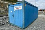 20 fots HK Container - isolert kontorcontainer