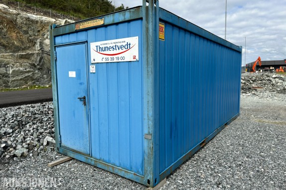 20 fots HK Container - isolert kontorcontainer