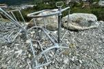 5 stk. galvaniserte løfte-/materialkurver – ulike størrelser