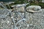 5 stk. galvaniserte løfte-/materialkurver – ulike størrelser