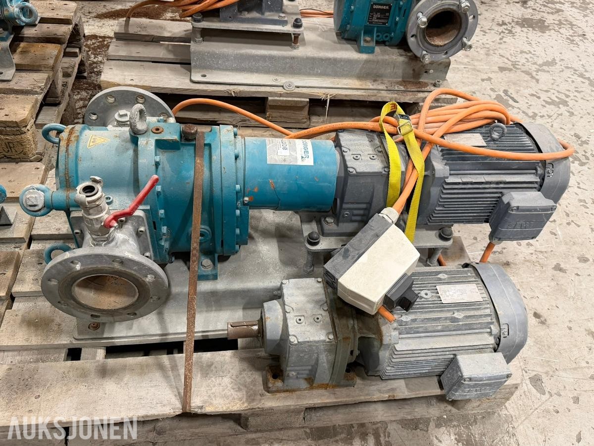 2016 Börger PL 200 pumpe med ekstra motor