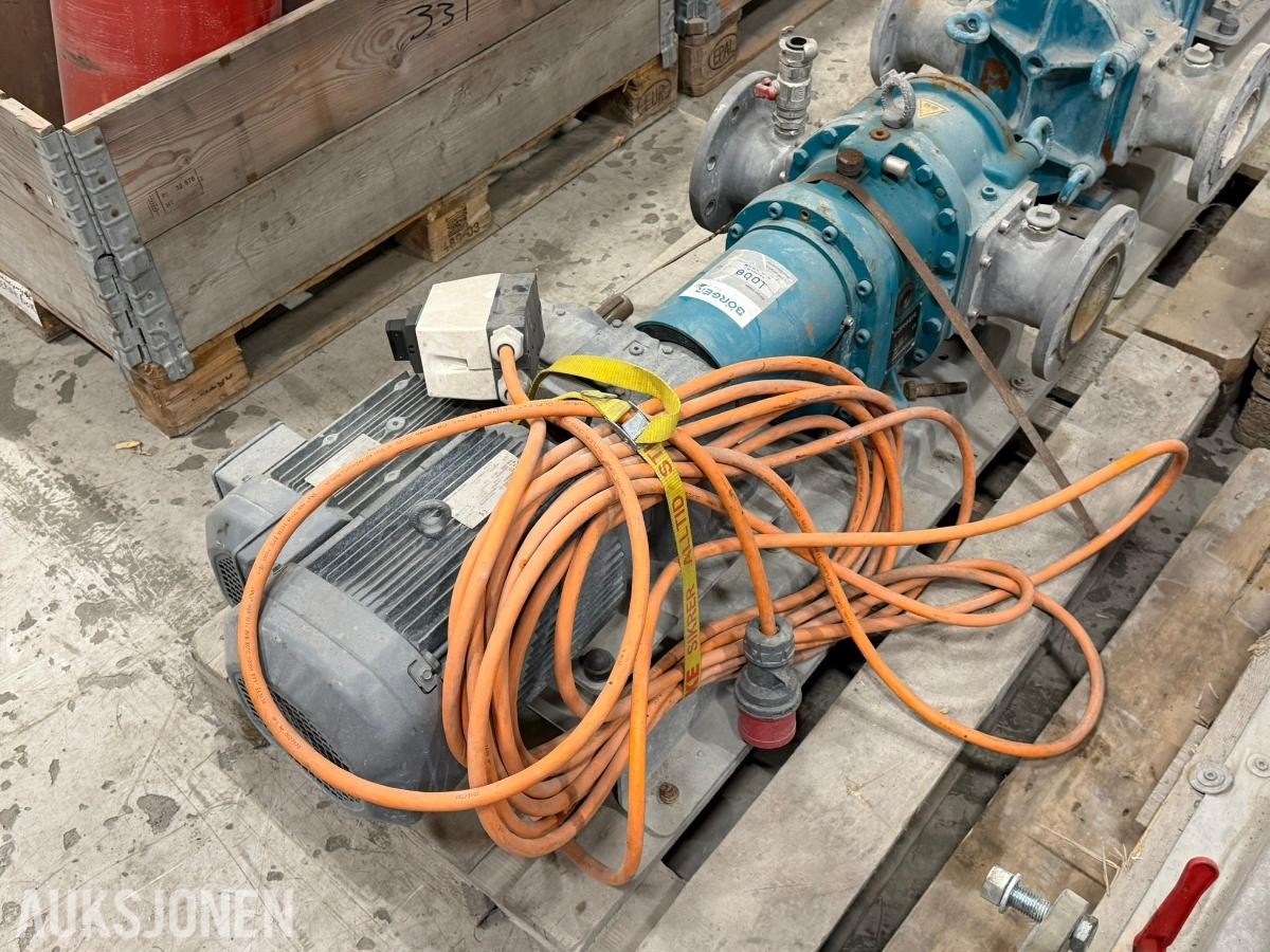 2016 Börger PL 200 pumpe med ekstra motor