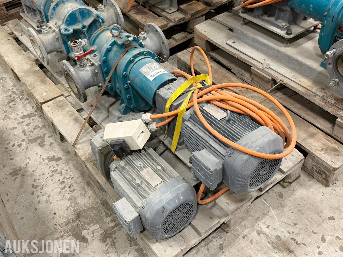 2016 Börger PL 200 pumpe med ekstra motor