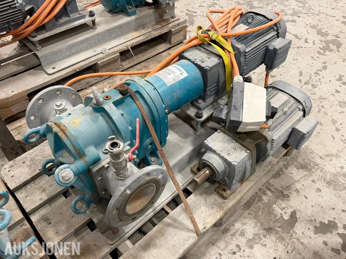 2016 Börger PL 200 pumpe med ekstra motor