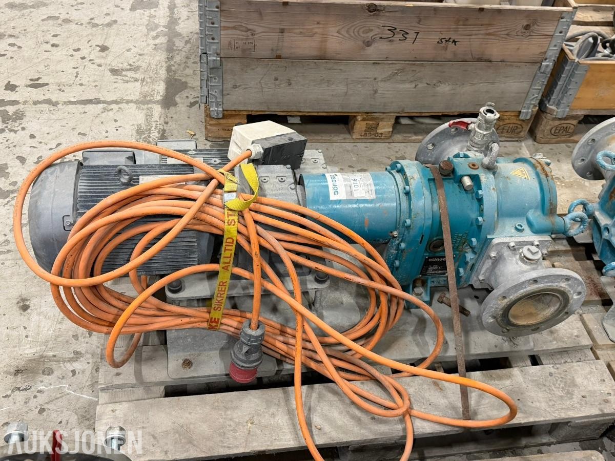 2016 Börger PL 200 pumpe med ekstra motor