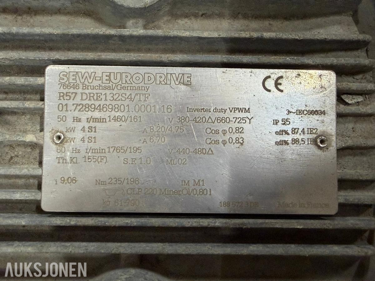 2016 Börger PL 200 pumpe med ekstra motor